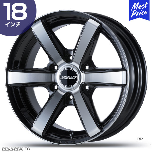 レッド系 ハイエース アルミホイール ESSEX エセックス EC CRS 18