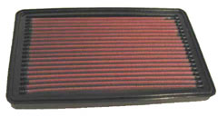 K&N REPLACEMENT FILTER エアフィルター MAZDA ファミリア BJ5P 98.04-03.10 ZL 1500 【33-2134】|モーストプライス