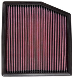 K&N REPLACEMENT FILTER エアフィルター BMW 3 SERIES E90/E91/E92/E93 335 3.0T PM35/UV35/KG35/DX35 10- N55B30A 3000 【33-2458】｜モーストプライス