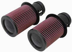 K&N REPLACEMENT FILTER エアフィルター LAMBORGHINI GALLARDO 5.2 V10 GECEH/GECEHB 08- BUJ 5200 【E-0669】（2個入り）｜モーストプライス