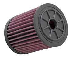K&N REPLACEMENT FILTER エアフィルター AUDI A6 4G(C7) 2.8 FSI QUATTRO 4GCHVS 11- CHV 【E-1983】