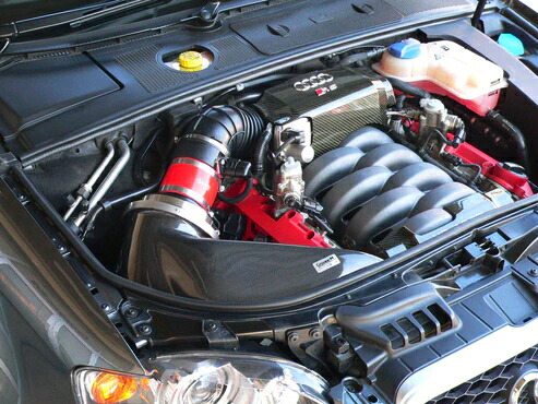 【P2倍】GruppeMM'sラムエアシステムAUDIRS48EBNSFV82006-2009【FRI-0194】RAMAIRSYSTEM|KNグループエムエアインテークハイフローエアフィルターコアエアクリーナー