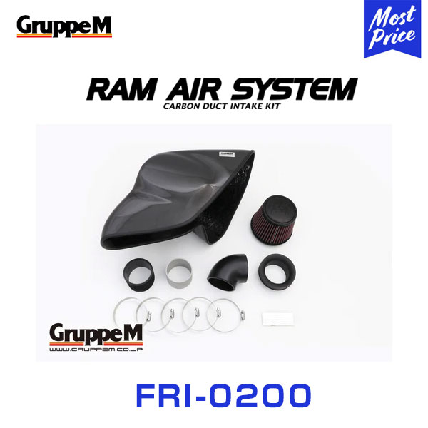 GruppeM M's ラムエアシステム VOLKSWAGEN GOLF VARIANT 1KCAW/1KCCZ TSI TURBO 2009-2011 【FRI-0200】 RAM AIR SYSTEM | K&N グループエム エアインテーク ハイフロー エアフィルター コア エアクリーナー