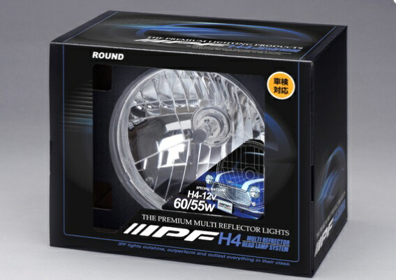 楽天市場】IPF マルチリフレクターヘッドランプ 丸型2灯式 HL-42