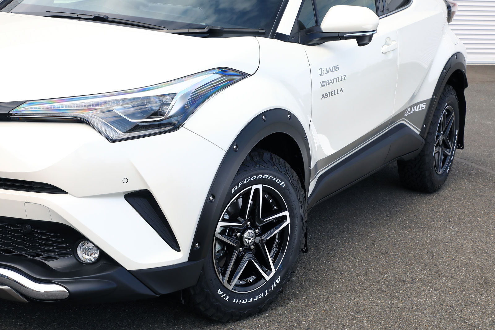 全ての ジャオス オーバーフェンダー タイプX トヨタ C-HR 16 12- 未