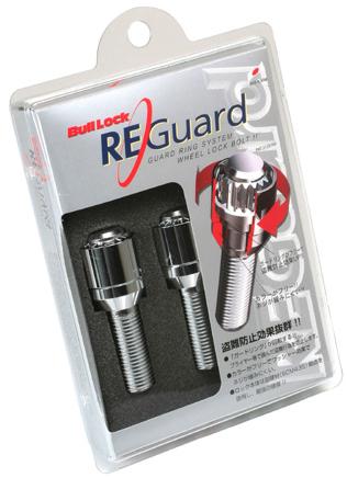 KYO-EI RE Guard 盗難防止ボルト（4本入り） クローム 首下長さ 28 35