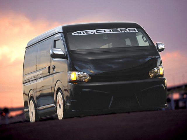 415コブラ ハイエース用 ワイド LOVELARK 全型対応 ラブラーク HIACE