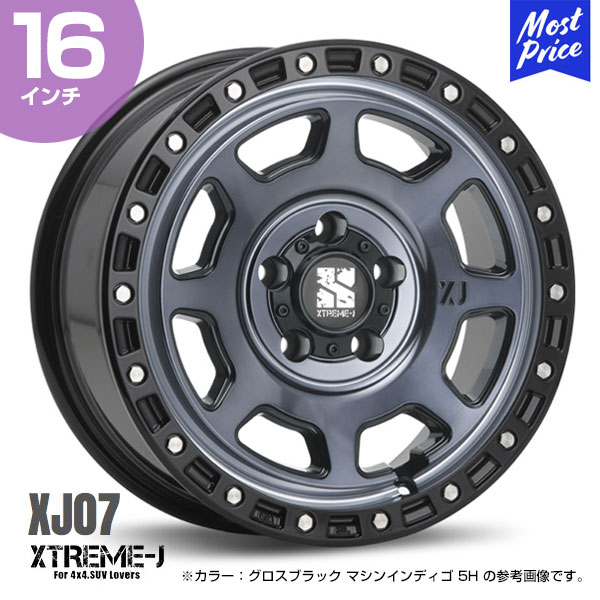 楽天市場】エクストリームJ XTREME-J XJ04 16インチ 6.5J 38 4