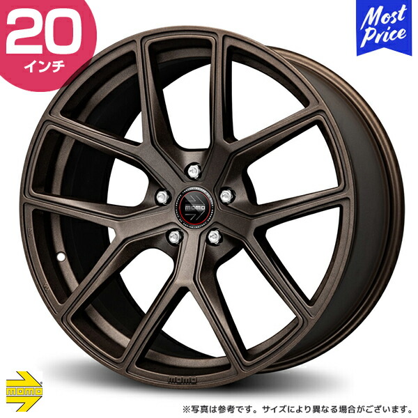 楽天市場】MOMO モモ SPIDER スパイダー 20インチ 8.5J 45 5-114.3