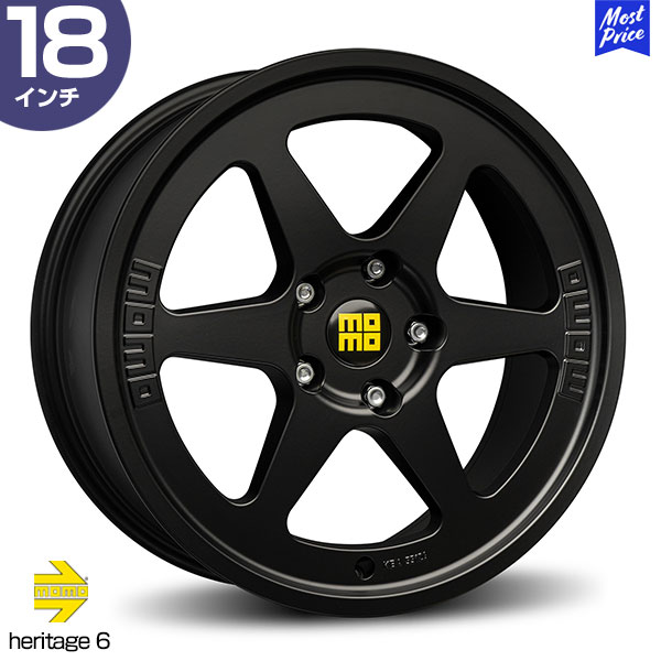 楽天市場】MOMO モモ FIVE ファイブ 18インチ 8.0J 42 5-108 マット