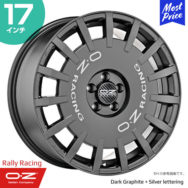 koodai　O.Zレーシング 17インチアルミホイール４本セット OZ Racing Leggenda アルミホイール 4本セット 17インチ 7x17J