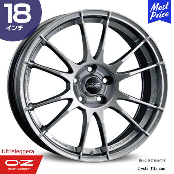 18インチ Ｏ・Ｚレーシングホイールセット OZ Racing Superturismo-LM オーゼットレーシング スーパー