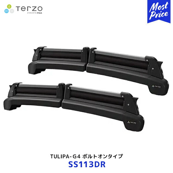 terzo TULIPA G4 ルーフレールタイプ ss112S Amazon | Terzo スキー・スノーボードキャリア スノーボード 4枚