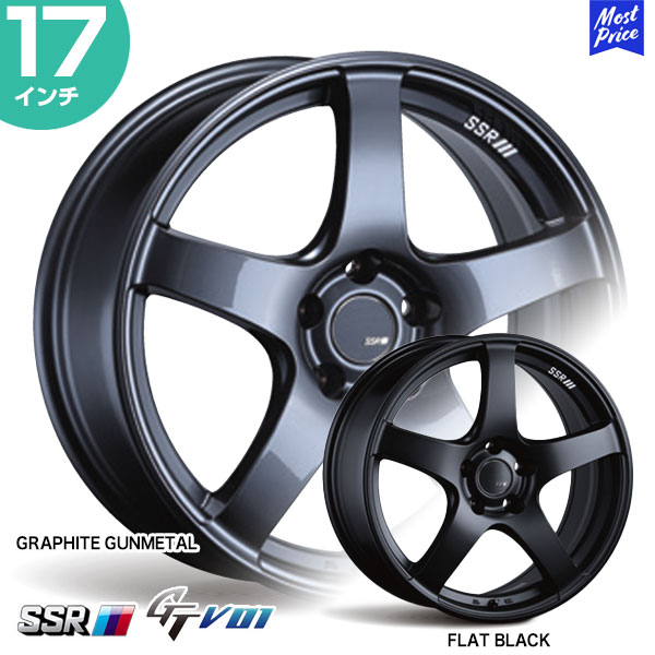 楽天市場】SSR GTV01 ジーティーブイゼロワン 17インチ 7.0J 50