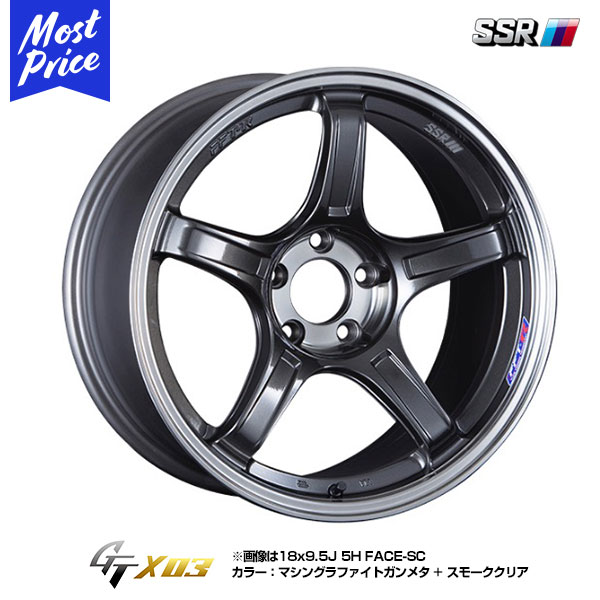 楽天市場】SSR GTX03 ジーティーエックスゼロスリー 18インチ 8.5J 45