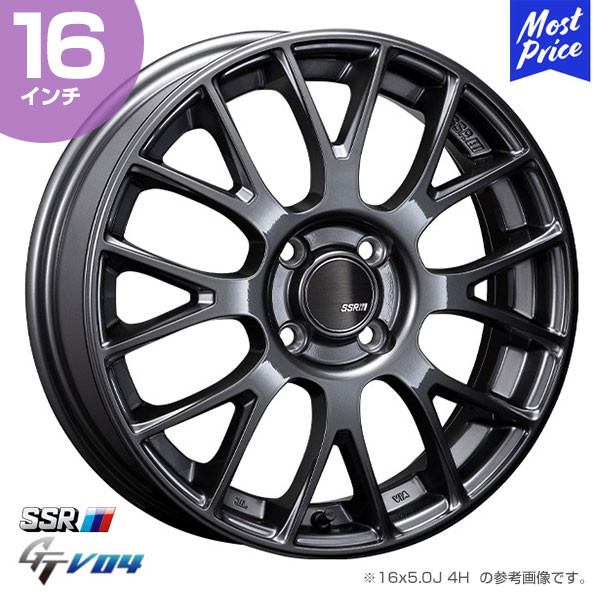 楽天市場】SSR GTV04 ジーティーブイゼロフォー 16インチ 6.0J