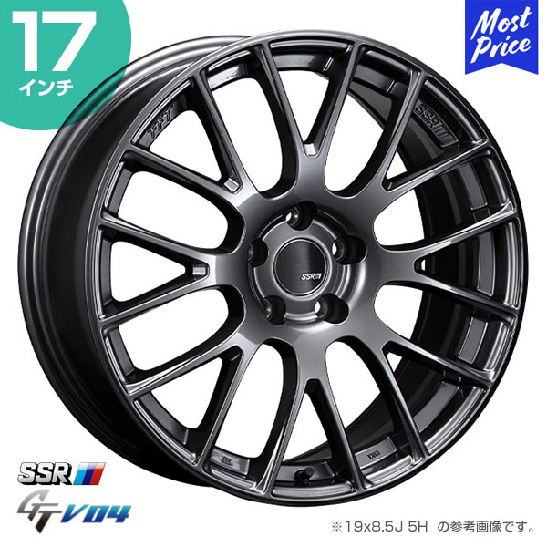 ①SSR GTV01 17インチアルミホイール　２本 SSR GTV01 ホイール 2本 BRZ ZD8 R/2.4L NA【18×7.5J 5-100
