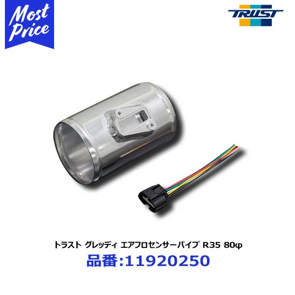 トラスト TRUST グレッディ GReddy エアフロセンサーパイプ R35 80φ【11920250】