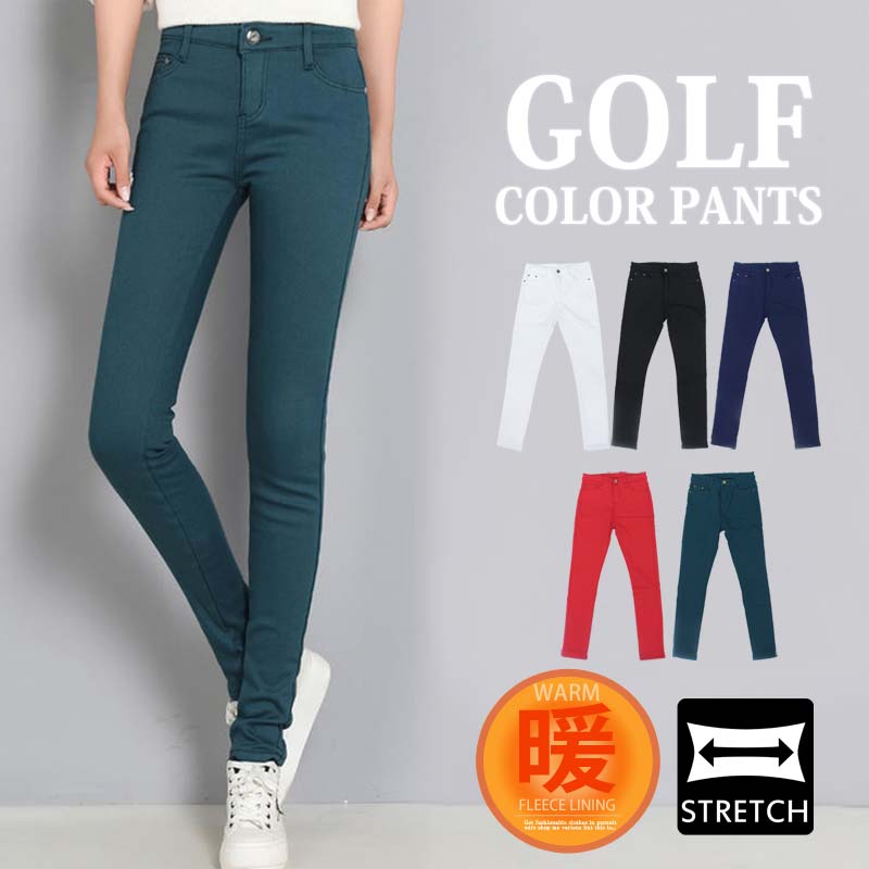PXG ゴルフウェア レディース パンツ ズボン 裹起毛 秋冬人気 楽天市場】ゴルフウェア レディース パンツ ゴルフパンツ 裹起毛
