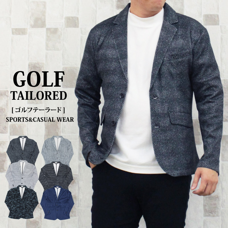 adidas - 【adidas/アディダス】ゴルフ 吸汗速乾 ドライ テーラード ジャケットM灰 adidas アディダス ゴルフ ダンボールニット ファブリック