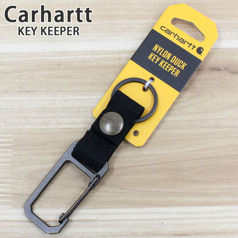 楽天市場】カーハート キーリング レザー キーホルダー カラビナ