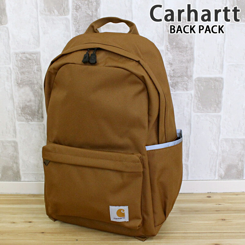 貨物輸送無料 Carhartt 鉄道車両ハート形 古典派音楽 うしろ側容器に並べる CLASSIC BACKPACK 21L ブランド名 鞄 御徒面子 嚢 背嚢 一回りとっ始め デイパック 万覚え帳マイコン捩り付き添い人 撥水製作 B0000280 B0000553 メンズ レディース 一般受け ブランド名