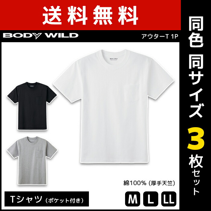 楽天市場】BODYWILD ボディワイルド ビックシルエットTシャツ クルーネック グンゼ GUNZE BODY WILD 綿100％ | メンズ  男性 紳士 厚手 ボディーワイルド Tシャツ ビックtシャツ オーバーサイズ 半袖 半そで 丸首 ヘビーウェイト 無地 厚め 厚い 分厚い 白T  透けにくい ...