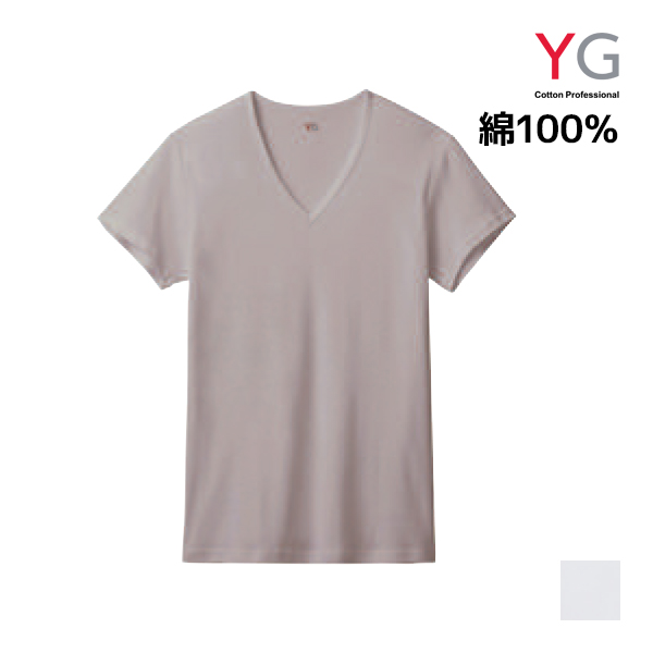 楽天市場】30%OFF YG ワイジー ダブルホット VネックTシャツ 半袖V首