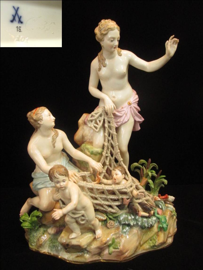 楽天市場】【アンティーク】 マイセン フィギュリン 【ファイファー期