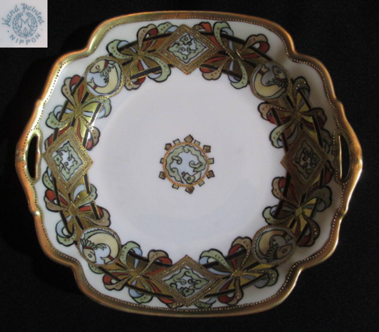 楽天市場】【明治アンティーク】 オールドノリタケ取っ手つきボウル