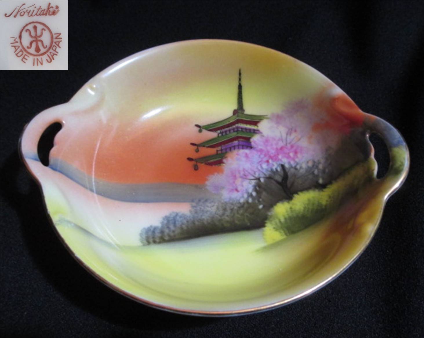 楽天市場】【明治アンティーク】 オールドノリタケ足つきボウル