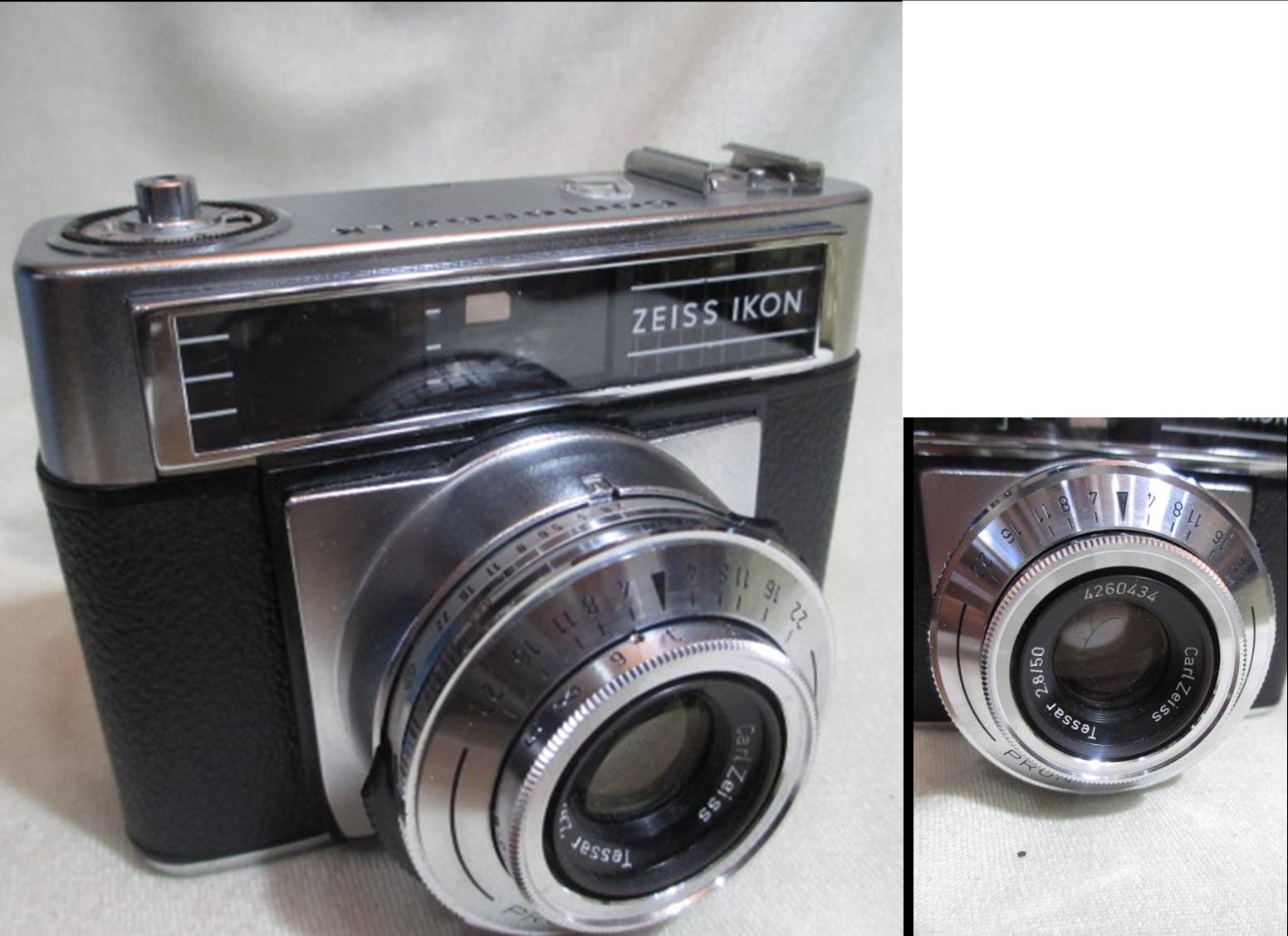 楽天市場】ZEISS IKON Ikonta 521 Tessar 1:3.5 f=7.5cm ツァイス