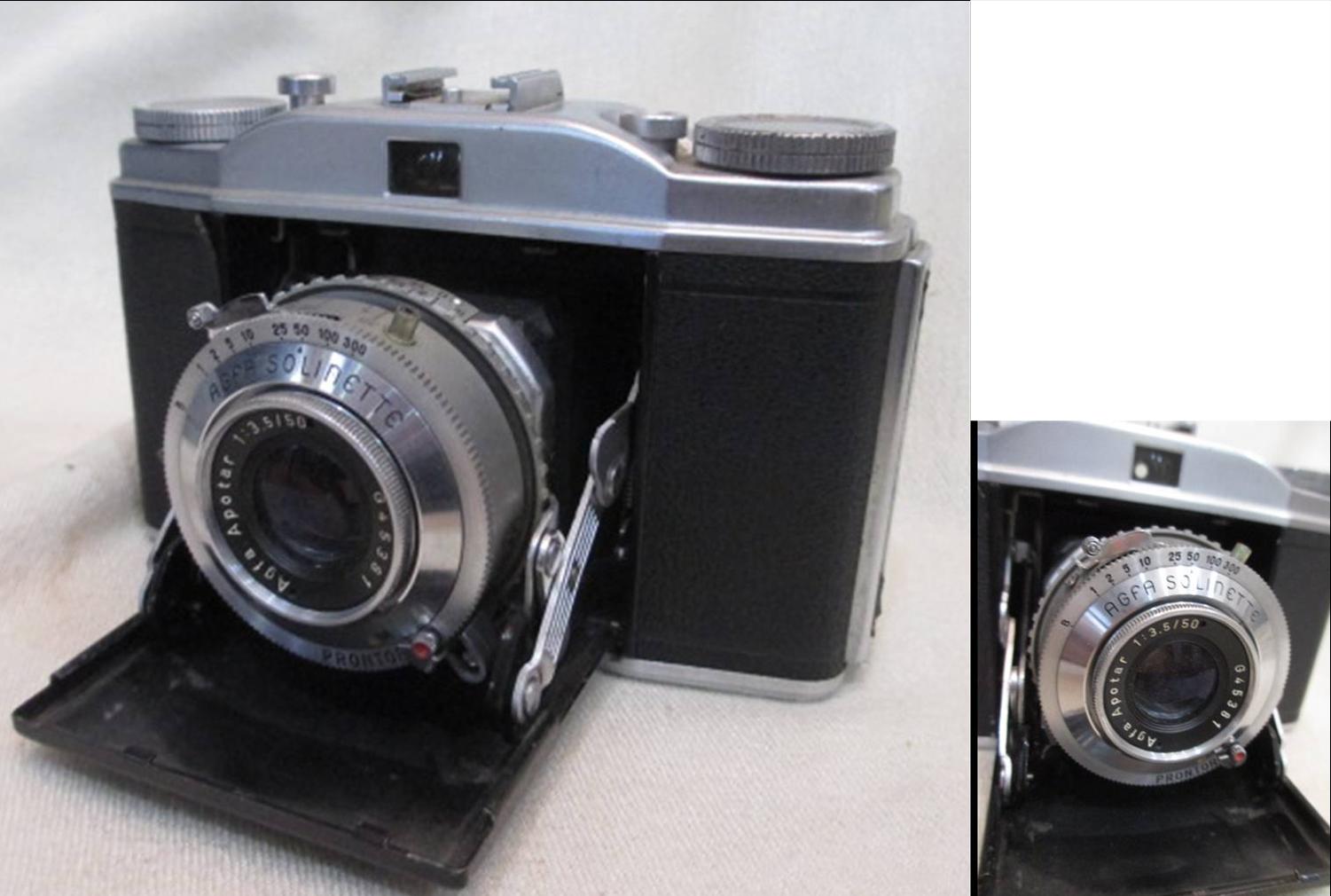 楽天市場】Agfa Anscoのフォールディングカメラ、Readyset Special