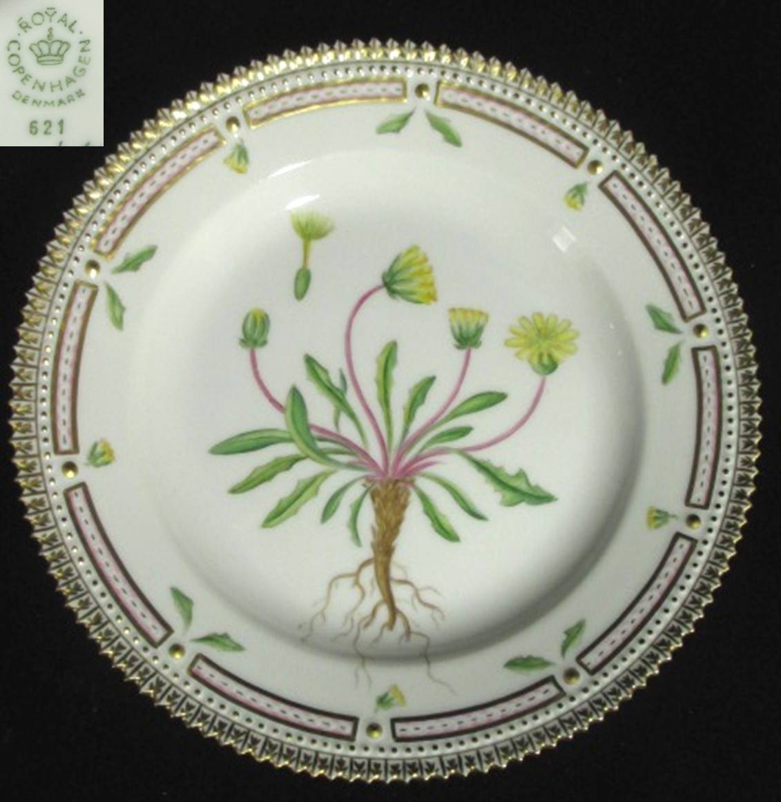 楽天市場】ロイヤルコペンハーゲン プレート□フローラダニカ バター