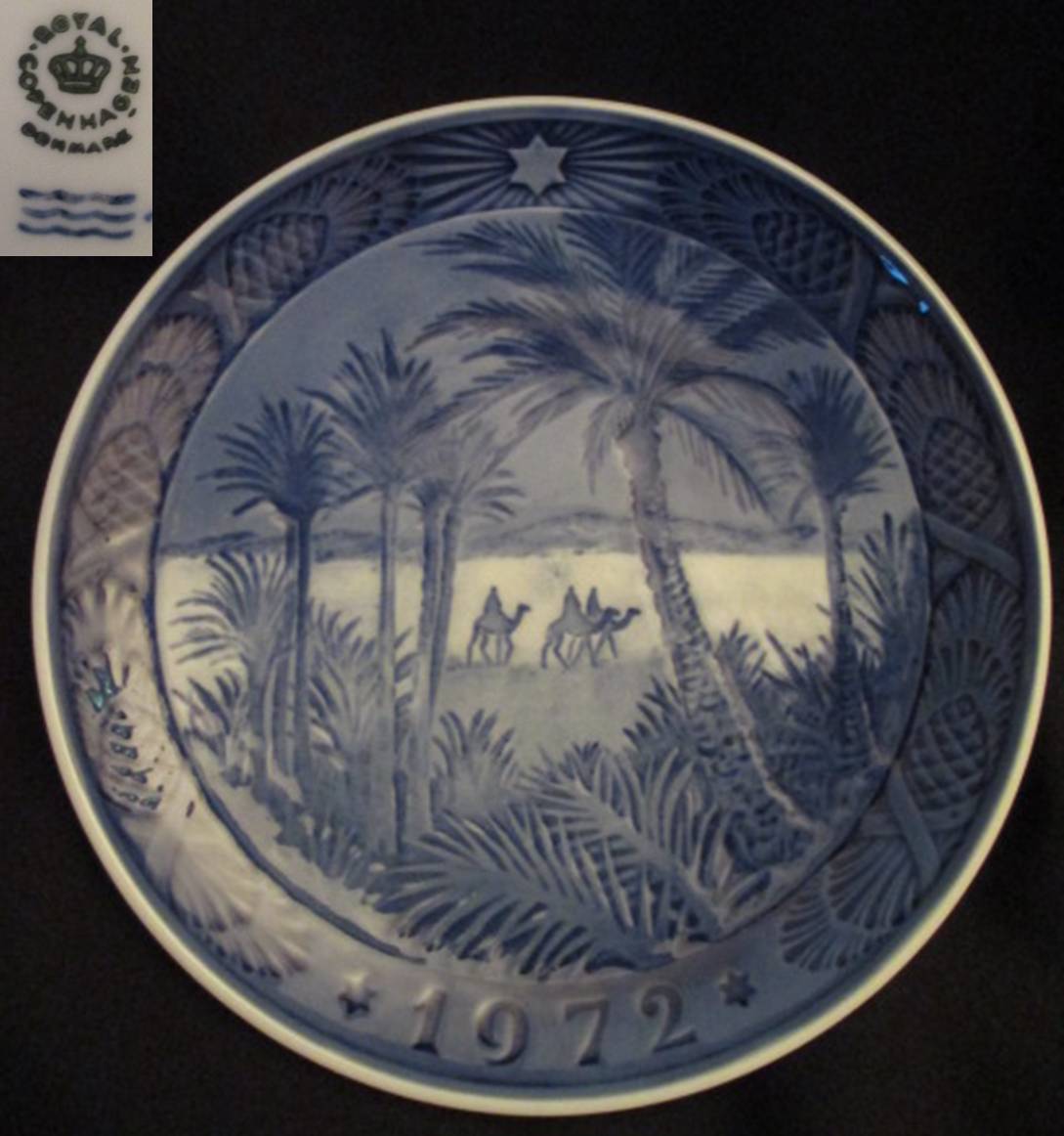 楽天市場】ロイヤルコペンハーゲン イヤープレート 1931年 母と子