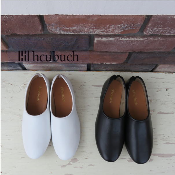 【百貨店SALE12％OFFクーポン券！6/11(木) 1:59迄】【SALE40%OFF】hcubuch(フーブ)はまづと カウレザーサボ cow leather シューズ 靴 下駄  牛皮 H095