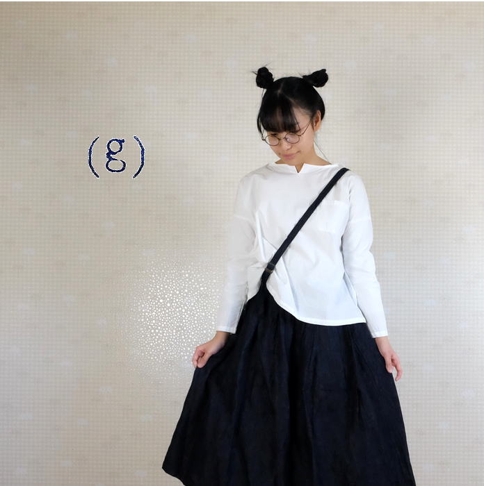 楽天市場】g (グラム)ライトデニム ワンショルダー スカート g012DM