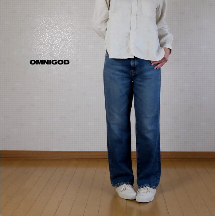 楽天市場】OMNIGOD（オムニゴッド）10OZデニム PWイージーパンツ