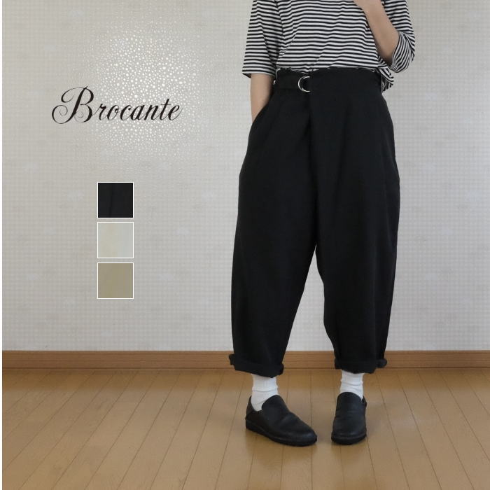Brocante ブロカント 綿麻デニムコテブトンジレ 38-255E【DMG】 楽天市場】【30%OFF】【ラスト1点】Brocante ブロカント 綿麻