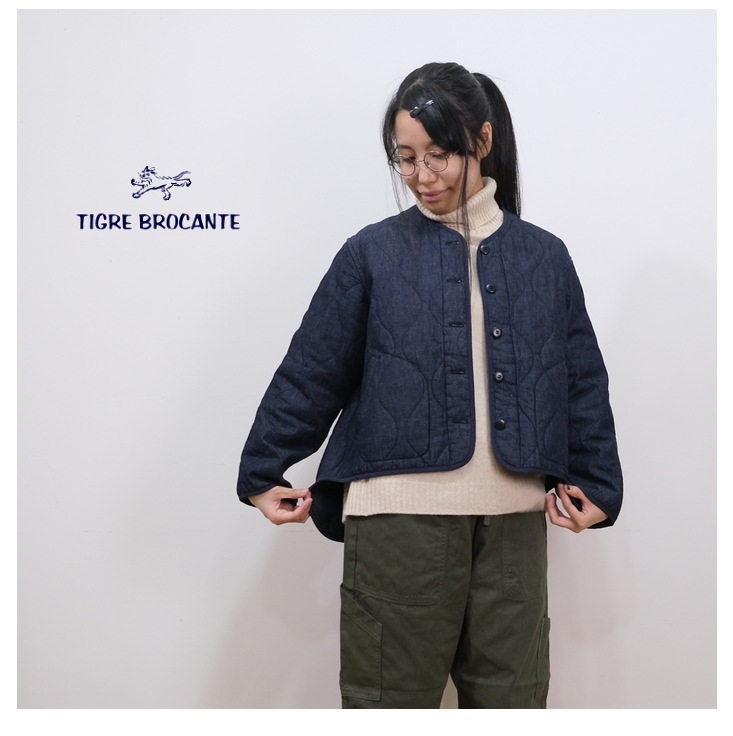 開店記念セール！】 ＴＩＧＲＥ BROCANTE インディゴジャケット tdh