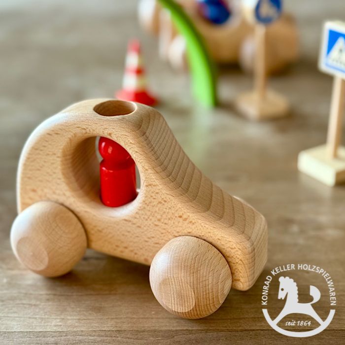 西ドイツ　ケラー社　廃盤　新品未使用　2人乗りボート　オストハイマー　箱付き Konrad Keller ケラー社 2人のりミニバン - 木のおもちゃ赤ちゃんの