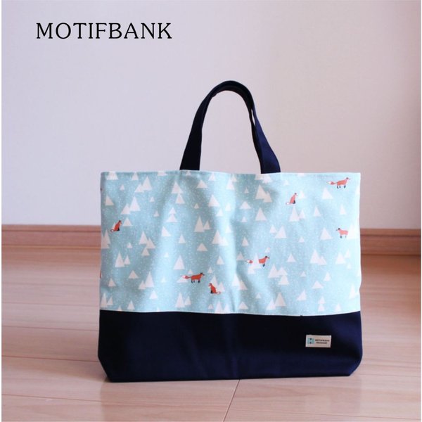 楽天市場】【レッスンバッグ】 ハンドメイド 【ヒッコリーデニム：紺X