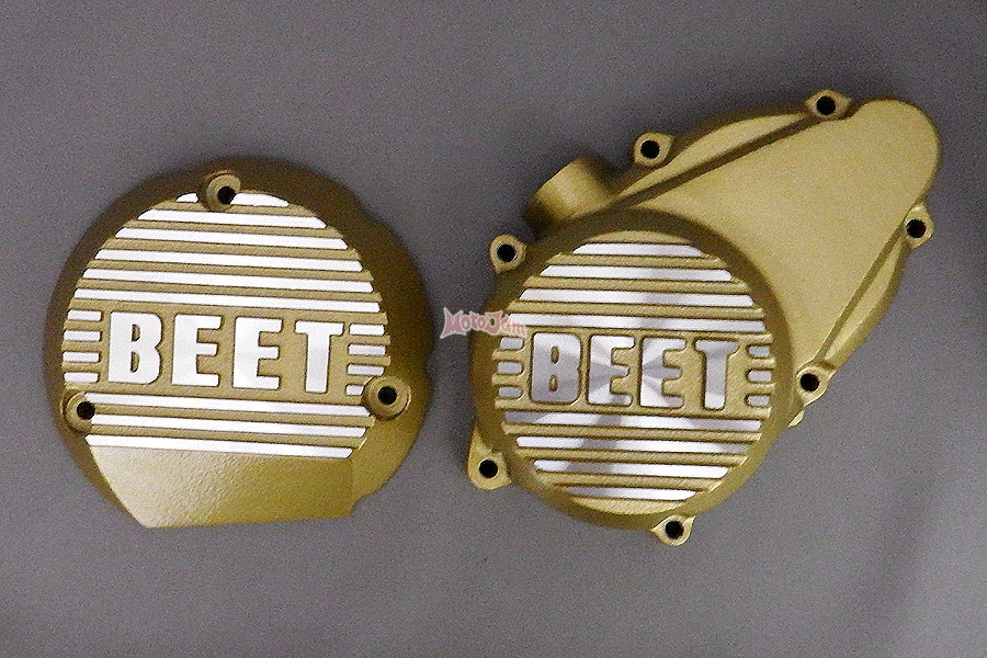 BEET ポイントカバー 左側 XJR400 0402-Y28-10 ゴールド