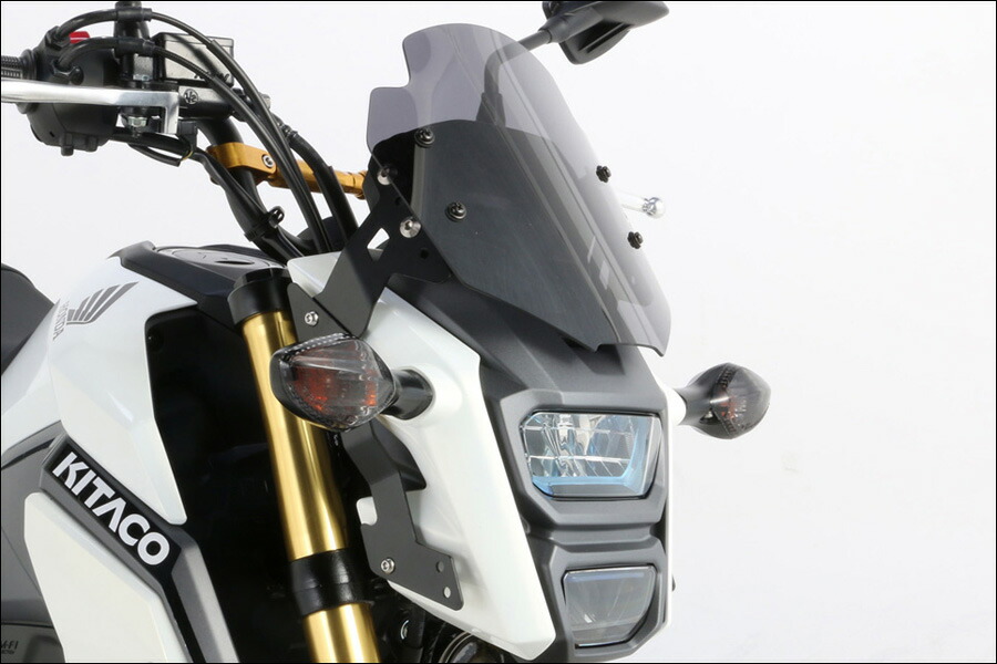 TAKEGAWA 武川 メーターバイザー　HONDAグロム JC92 SP武川 メーターバイザーキット (GROM): 純正アクセサリー