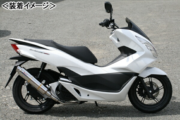 RPM 80D-RAPTOR マフラー（ステンレスサイレンサーカバー）/PCX150［JBK-KF18］ 6043D