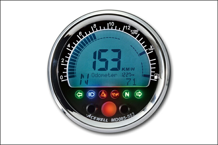 楽天市場】ACEWELL 多機能デジタルメーター（MD052-353シリーズ
