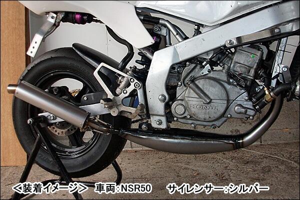 NSR50 NS系チャンバー 楽天市場】RSY 走り屋倶楽部 ショートチャンバー（シルバー）/NS