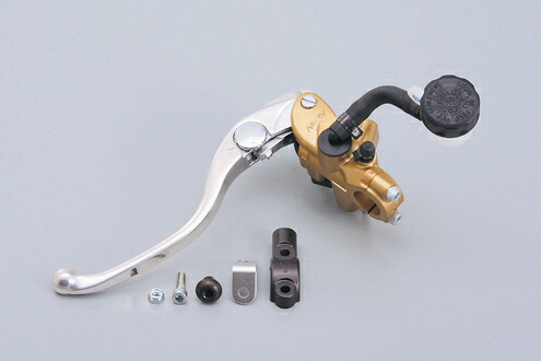 DAYTONA NISSINラジアルクラッチマスターシリンダー 縦型φ19（ゴールド/シルバー） 64208【4月上旬入荷予定】