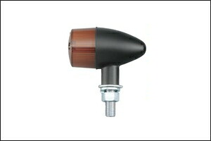 POSH Faith クラシカルシリーズ 砲弾タイプ ウインカーセット（ブラックボディ・オレンジレンズ）/CB1300SF（06-12）・CB400SF SPEECIII（06-07） 152098-56