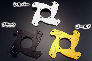 G-Craft ホイールスペーサー 4本スポークタイプ(ゴールド)/4.0J 39080|バイクパーツ MotoJam 店